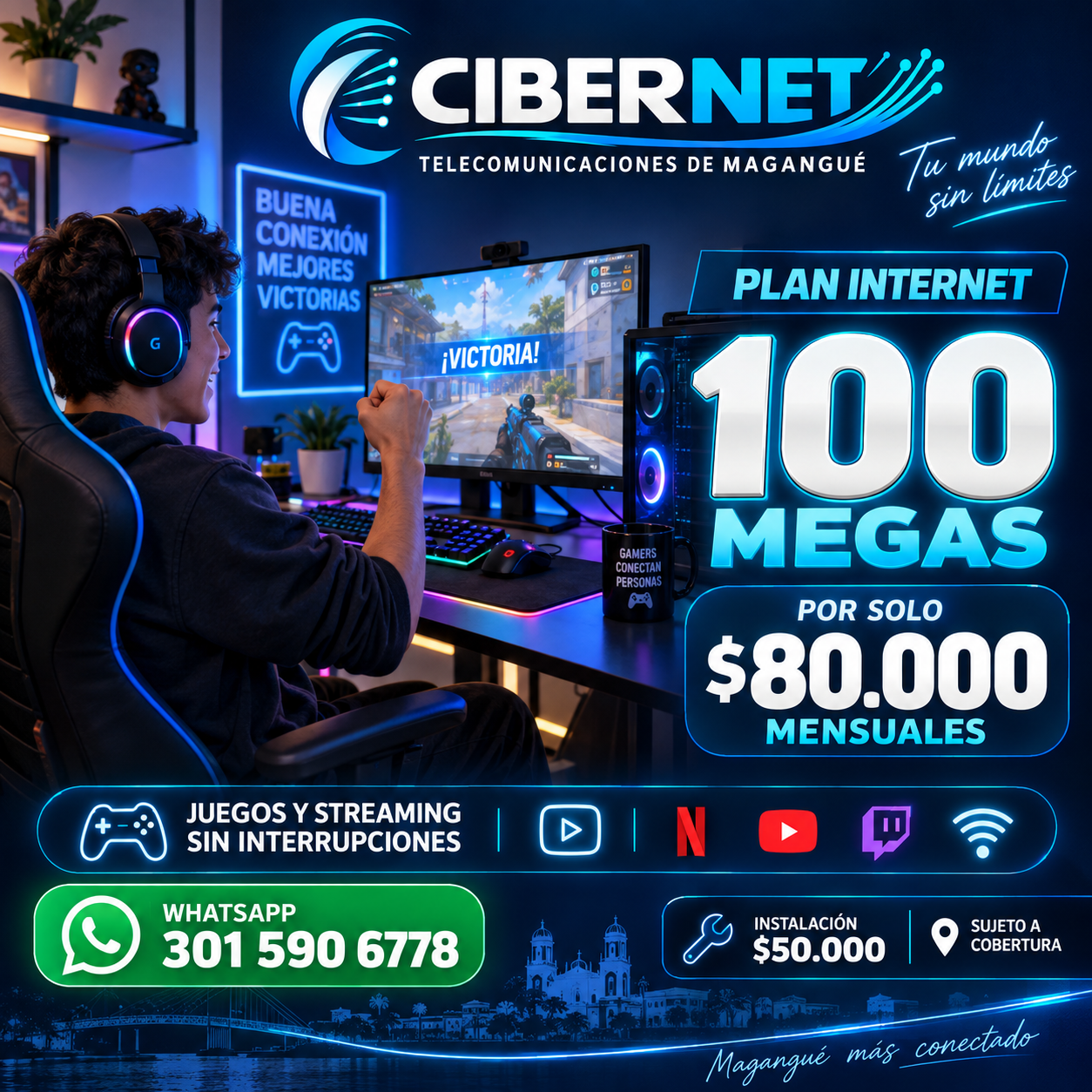 Plan de alta velocidad CIBERNET