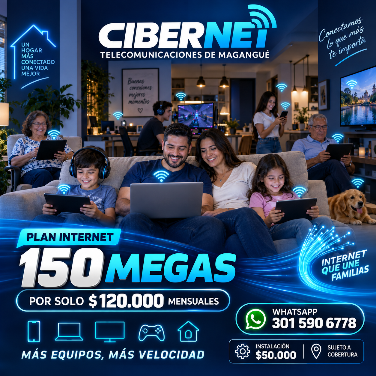 Plan CIBERNET para múltiples dispositivos